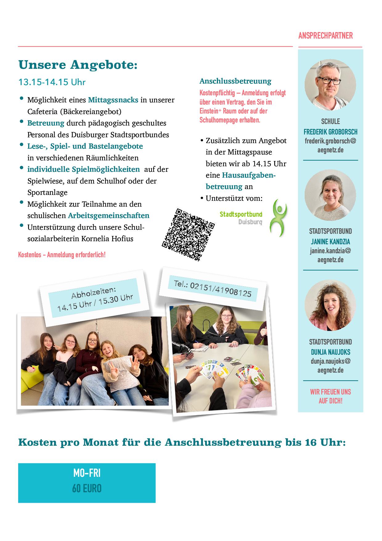 AEG Uebermittag Flyer